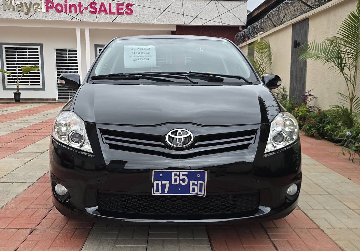 Acheter 2010 Toyota Auris Automatique ,Yaoundé ,Cameroun